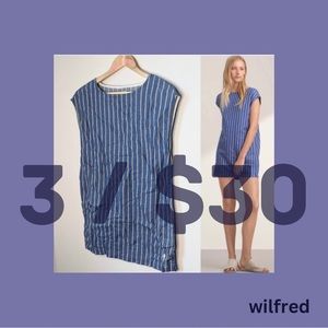 Wilfred free- 3/$30 - XXS - Nori dress peach and denim